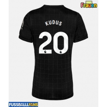 Tottenham Hotspur Mohammed Kudus #20 Auswärtstrikot Frauen 2025-26 Kurzarm